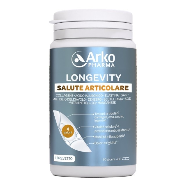 Longevity Salute Articolare 60 Capsule Longevity Salute Articolare 60 Capsule