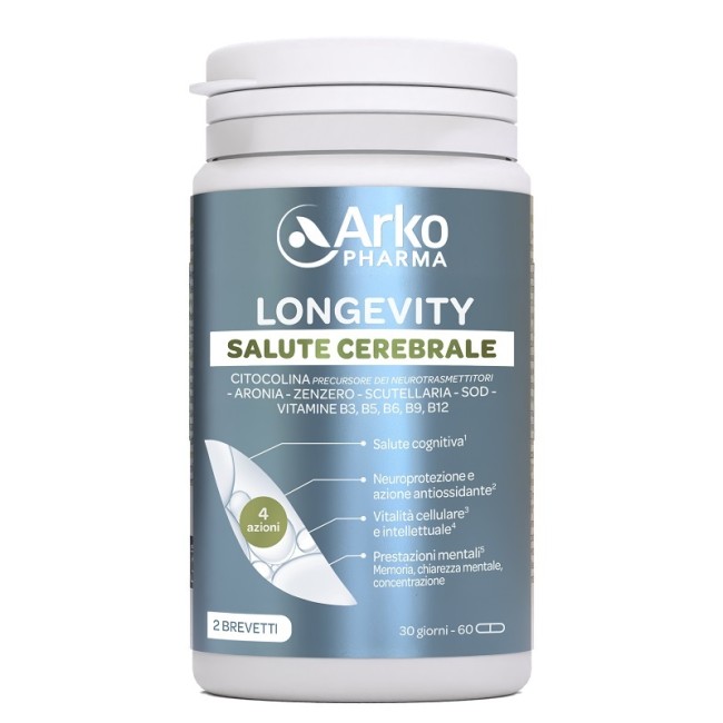 Longevity Salute Cerebrale 60 Capsule Longevity Salute Cerebrale 60 Capsule