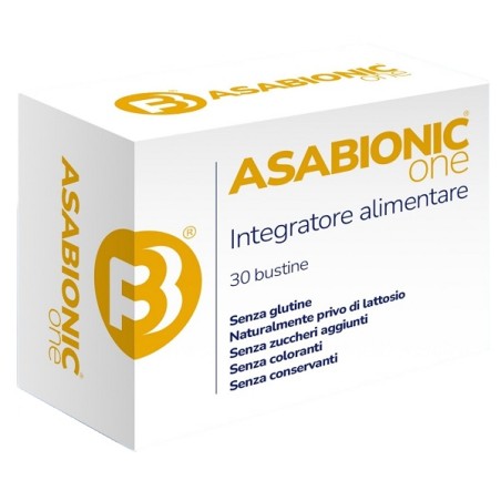Asabionic One 30 Bustine 4,27 G Senza Glutine Naturalmente Privo Di Lattosio