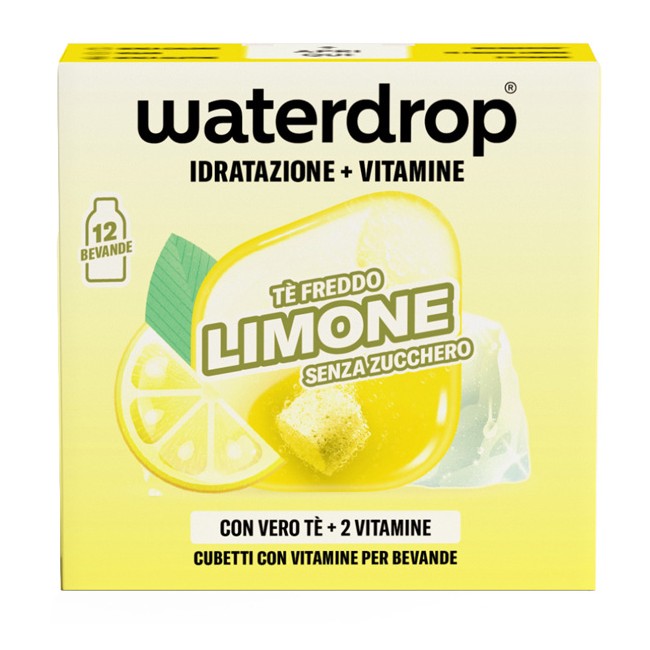 Waterdrop Ice Tea Limone 12 Cubetti Waterdrop Ice Tea Limone 12 Cubetti