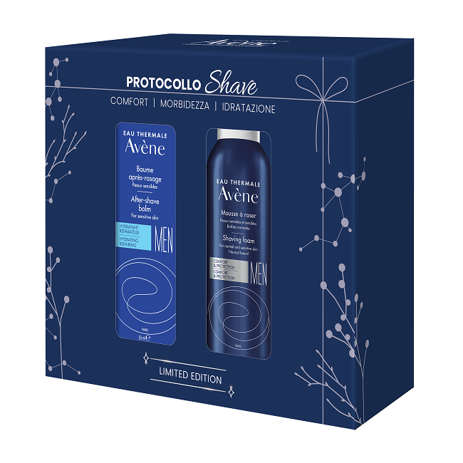 Avene Cofanetto Uomo contenente Balsamo Dopobarba + Schiuma da Barba
