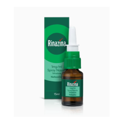 Rinazina Spray Nasale Decongestionante per Liberare Naso Chiuso 15 Ml