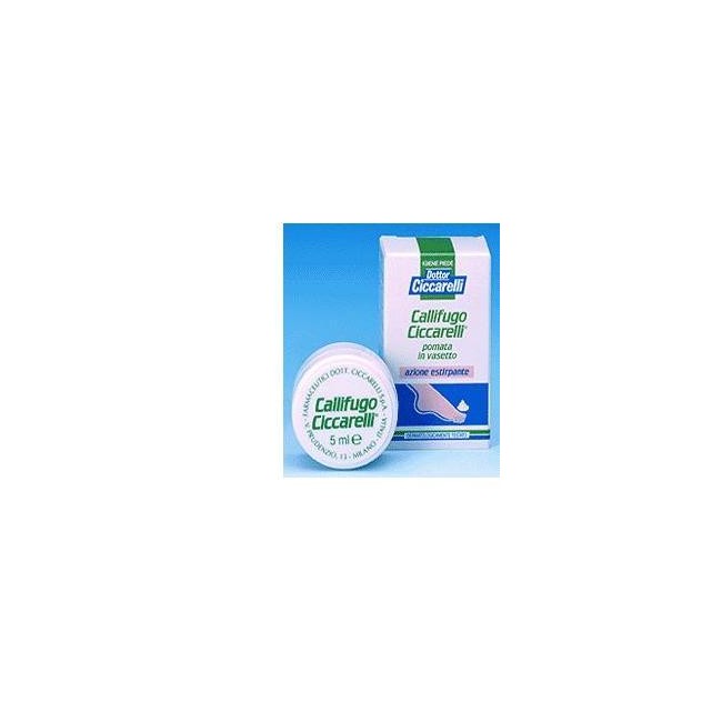 Dottor Ciccarelli Callifugo Ciccarelli Pomata In Vasetto Igiene Piede 5ml Dottor Ciccarelli Callifugo Ciccarelli Pomata In Vasetto Igiene Piede 5ml
