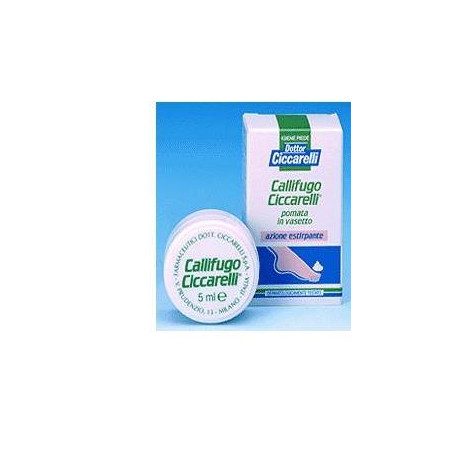 Dottor Ciccarelli Callifugo Ciccarelli Pomata In Vasetto Igiene Piede 5ml Dottor Ciccarelli Callifugo Ciccarelli Pomata In Vasetto Igiene Piede 5ml