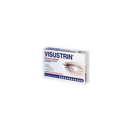 Visustrin Collirio 100mg/100ml Occhi Arrossati Infiammati E Prurito Flacone 10ml Visustrin Collirio 100mg/100ml Occhi Arrossati Infiammati E Prurito Flacone 10ml
