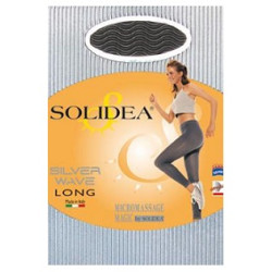 SILVER WAVE LONG NERO MEDIUM LARGE