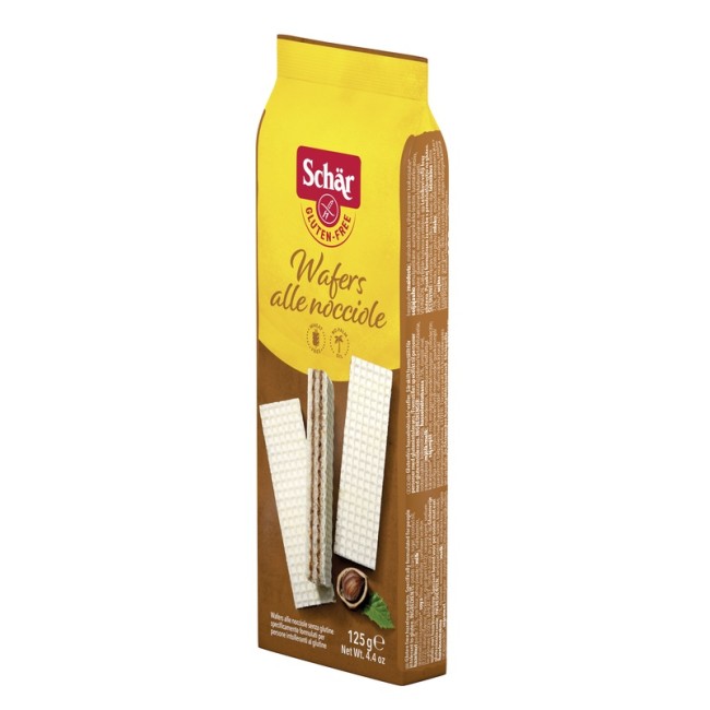 Schar Wafers Alle Nocciole Senza Glutine 125g Schar Wafers Alle Nocciole Senza Glutine 125g