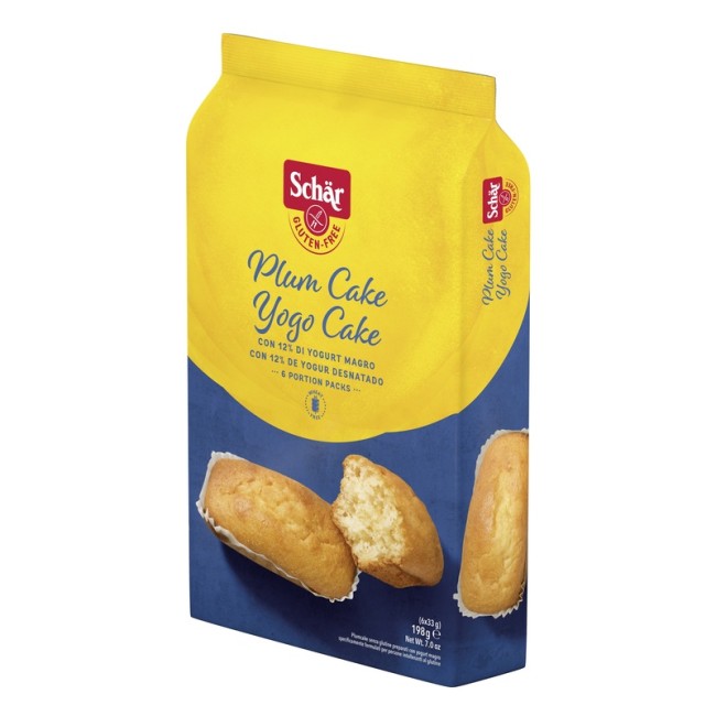 Schar Yogo Cake Plum Cake Con Yogurt Senza Glutine 198g (6x33g) Schar Yogo Cake Plum Cake Con Yogurt Senza Glutine 198g (6x33g)