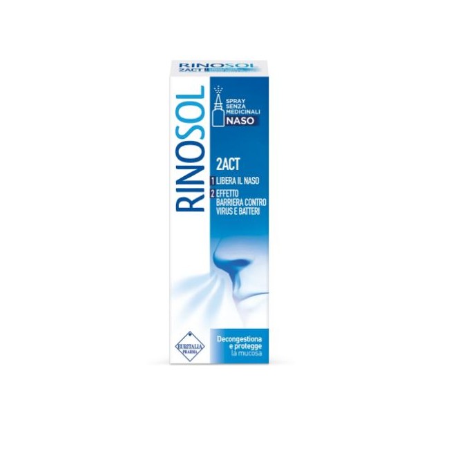 Rinosol 2act Spray Nasale 15ml Rinosol 2act Spray Nasale 15ml