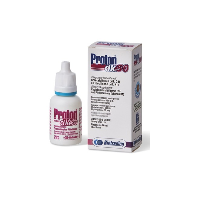 PROTON DK 50 GOCCE 20 ML PROTON DK 50 GOCCE 20 ML