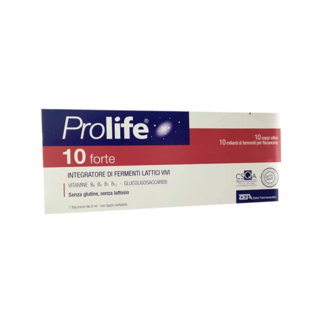 PROLIFE 10 FORTE 10 FLACONCINI DA 8 ML PROLIFE 10 FORTE 10 FLACONCINI DA 8 ML