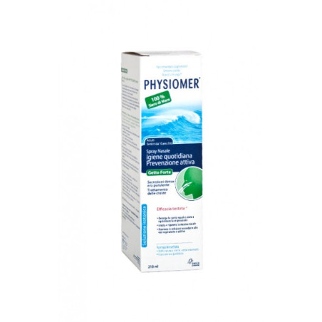 Physiomer Igiene Quotidiana Prevenzione Attiva Spray Nasale Getto Forte 210ml