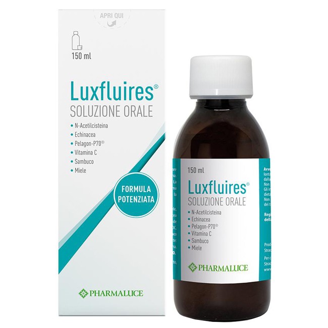 Pharmaluce Luxfluires Soluzione Orale Integratore Alimentare 150ml Pharmaluce Luxfluires Soluzione Orale Integratore Alimentare 150ml