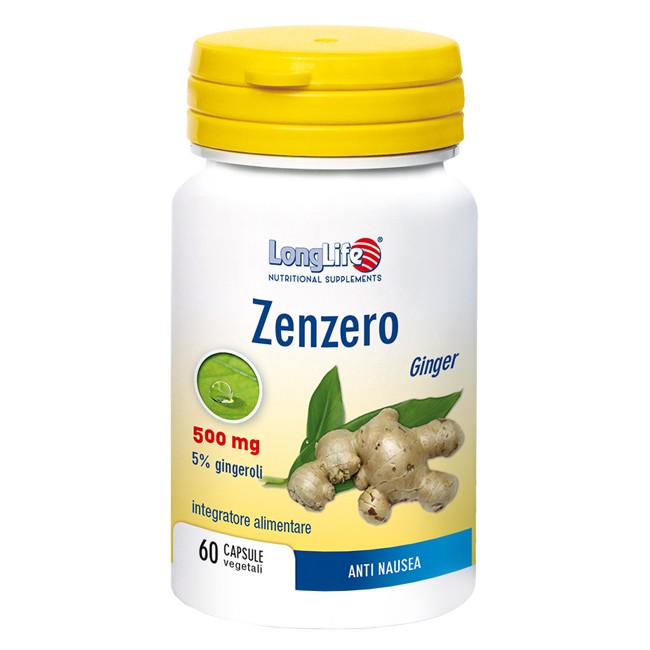 LONGLIFE ZENZERO 60 CAPSULE VEGETALI LONGLIFE ZENZERO 60 CAPSULE VEGETALI