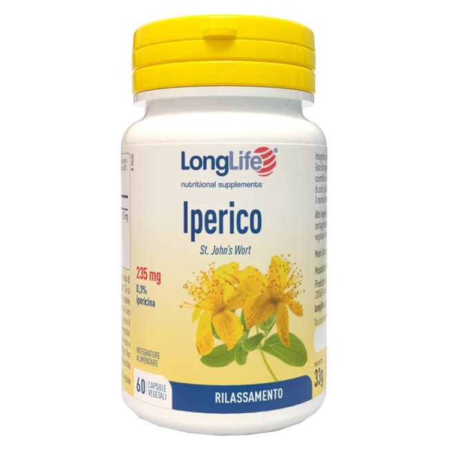 LONGLIFE IPERICO 60 CAPSULE VEGETALI LONGLIFE IPERICO 60 CAPSULE VEGETALI