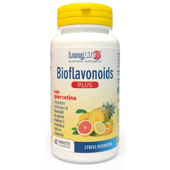 Longlife Bioflavonoids Plus Integratore Alimentare 60 Tavolette Longlife Bioflavonoids Plus Integratore Alimentare 60 Tavolette