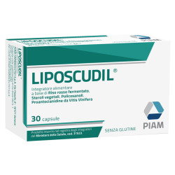 Confezione da 30 capsule di Liposcudil integratore per il benessere cardiovascolare.