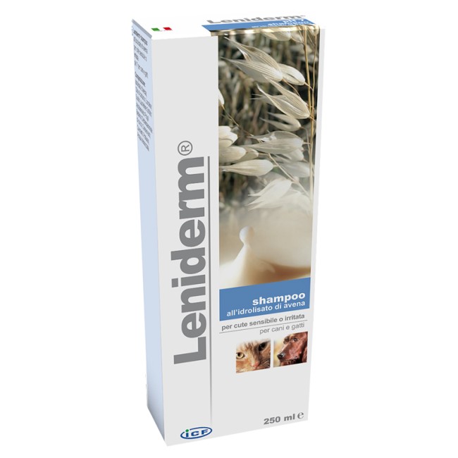 Icf Leniderm Shampoo Per Cani E Gatti 250ml Icf Leniderm Shampoo Per Cani E Gatti 250ml
