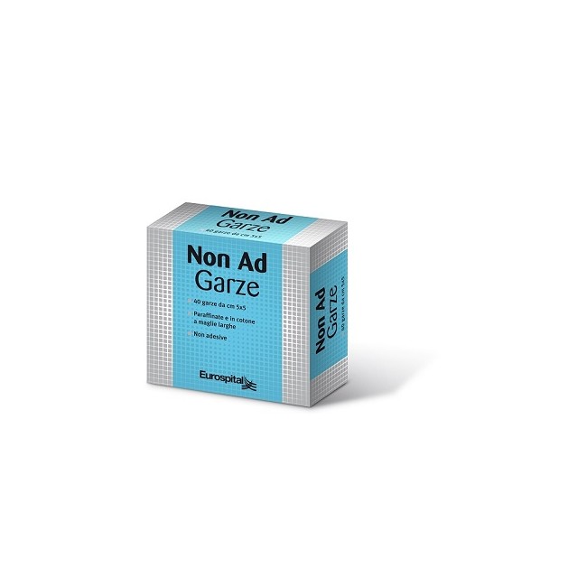 GARZA PARAFFINATA NON AD 5X5 CM 40 PEZZI GARZA PARAFFINATA NON AD 5X5 CM 40 PEZZI