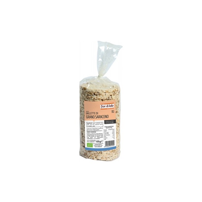 GALLETTE DI GRANO SARACENO BIO 100 G GALLETTE DI GRANO SARACENO BIO 100 G