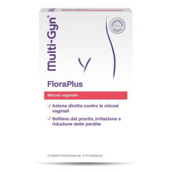 Floraplus Multi-gyn Trattamento Topico Contro La Candida 5 Applicatori