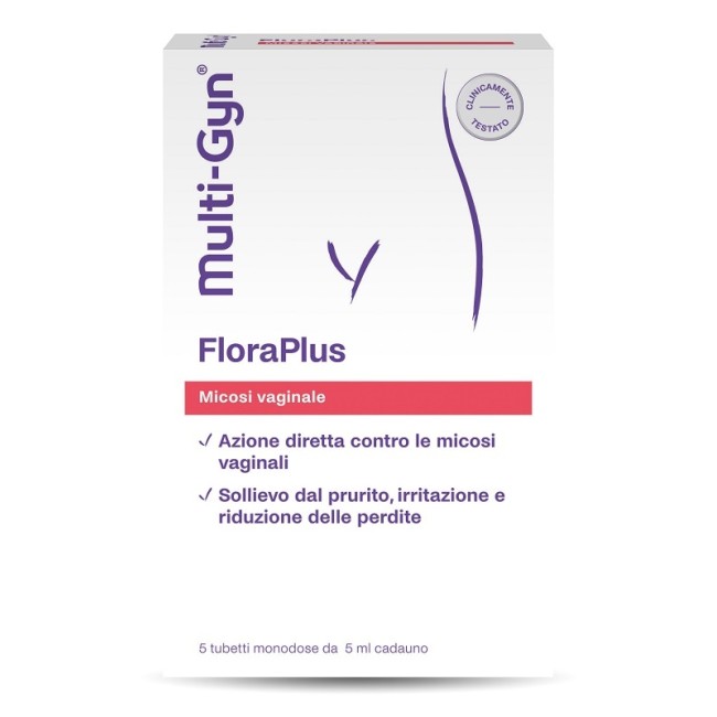 Floraplus Multi-gyn Trattamento Topico Contro La Candida 5 Applicatori Floraplus Multi-gyn Trattamento Topico Contro La Candida 5 Applicatori