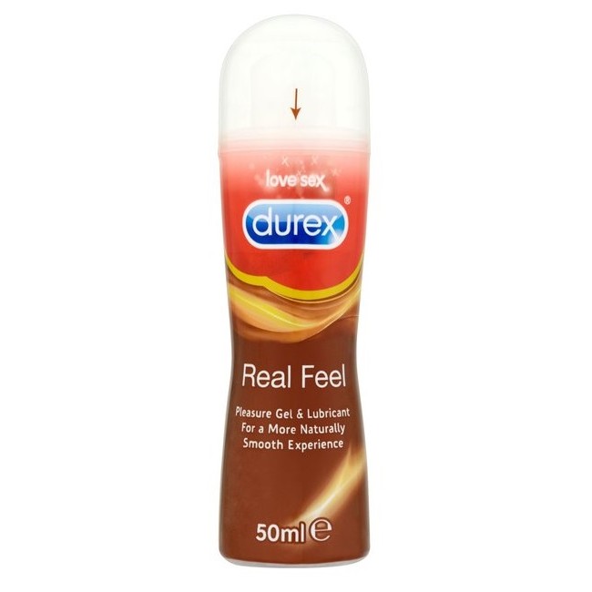 GEL LUBRIFICANTE DUREX REAL FEEL 50 ML GEL LUBRIFICANTE DUREX REAL FEEL 50 ML