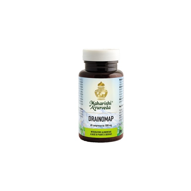 Flacone da 60 compresse di Drainomap, integratore depurativo per l'intestino. Flacone da 60 compresse di Drainomap, integratore depurativo per l'intestino.