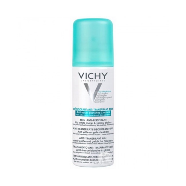 Vichy Deodorante Spray Regolatore Anti-Traspirante 48h Anti-Tracce 125ml Vichy Deodorante Spray Regolatore Anti-Traspirante 48h Anti-Tracce 125ml