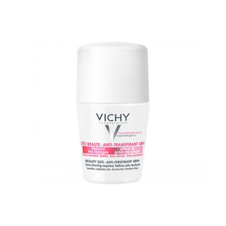 Flacone da 50 ml di Vichy Deodorante Bellezza Anti-Transpirante Senza Alcool Flacone da 50 ml di Vichy Deodorante Bellezza Anti-Transpirante Senza Alcool