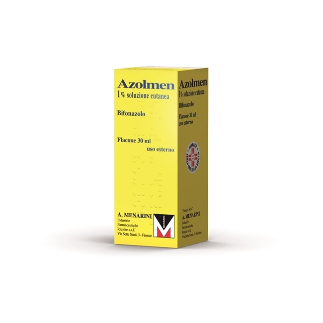Azolmen Bifonazolo 1% Lozione Cutanea 30ml Azolmen Bifonazolo 1% Lozione Cutanea 30ml