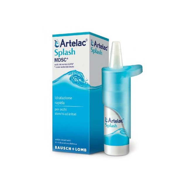 ARTELAC SPLASH MULTIDOSE GOCCE OCULARI FLACONE 10 ML ARTELAC SPLASH MULTIDOSE GOCCE OCULARI FLACONE 10 ML