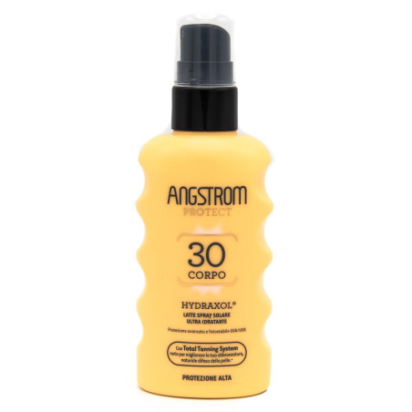 Angstrom Hydraxol Latte Solare Psray Leggero e Idratante Spf 30