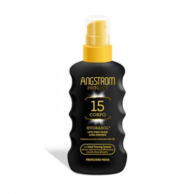 ANGSTROM PROTECT HYDRAXOL LATTE SPRAY SOLARE PROTEZIONE 15 175 ML ANGSTROM PROTECT HYDRAXOL LATTE SPRAY SOLARE PROTEZIONE 15 175 ML