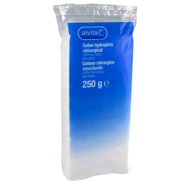 COTONE CHIRURGICO ALVITA ASSORBENTE 250 G COTONE CHIRURGICO ALVITA ASSORBENTE 250 G
