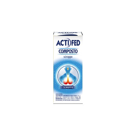 Actifed Composto Sciroppo Trattamento Sintomatico Della Tosse Flacone 100ml Actifed Composto Sciroppo Trattamento Sintomatico Della Tosse Flacone 100ml