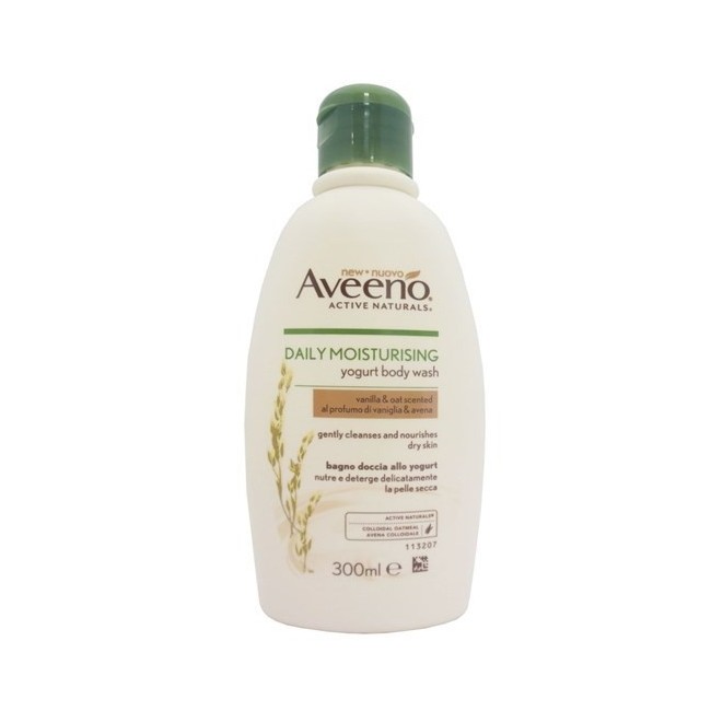 AVEENO BAGNO DOCCIA YOGURT VANIGLIA & AVENA 300 ML AVEENO BAGNO DOCCIA YOGURT VANIGLIA & AVENA 300 ML