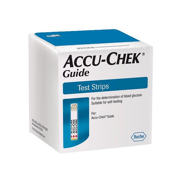 STRISCE MISURAZIONE GLICEMIA ACCU-CHEK GUIDE 25 PEZZI CONFEZIONE RETAIL STRISCE MISURAZIONE GLICEMIA ACCU-CHEK GUIDE 25 PEZZI CONFEZIONE RETAIL