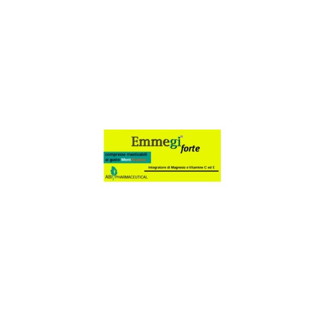 EMMEGI FORTE 20 COMPRESSE MASTICABILI EMMEGI FORTE 20 COMPRESSE MASTICABILI