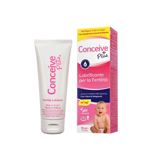 CONCEIVE PLUS LUBRIFICANTE VAGINALE COADIUVANTE FERTILITA' TUBO 75ML CONCEIVE PLUS LUBRIFICANTE VAGINALE COADIUVANTE FERTILITA' TUBO 75ML