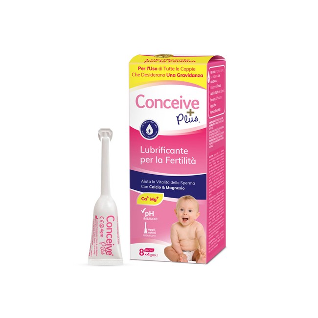 LUBRIFICANTE FERTILITA' CONCEIVE PLUS 8X4G LUBRIFICANTE FERTILITA' CONCEIVE PLUS 8X4G
