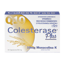 Confezione da 30 capsule di Colesterase Plus Integratore Per Il Benessere Cardiocircolatorio.
