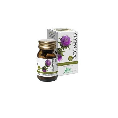 Confezione da 50 opercoli di Aboca Cardo Mariano Concentrato Totale Integratore Detossificante Epatico. Confezione da 50 opercoli di Aboca Cardo Mariano Concentrato Totale Integratore Detossificante Epatico.