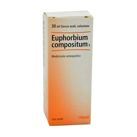 Heel Euphorbium Compositum Medicinale Omeopatico Gocce 30ml Heel Euphorbium Compositum Medicinale Omeopatico Gocce 30ml