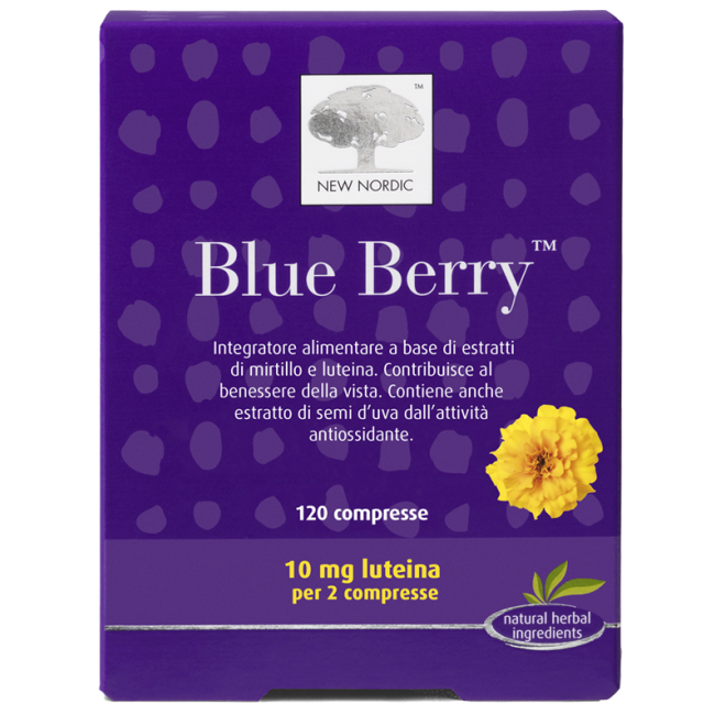 BLUE BERRY 120 COMPRESSE BLUE BERRY 120 COMPRESSE