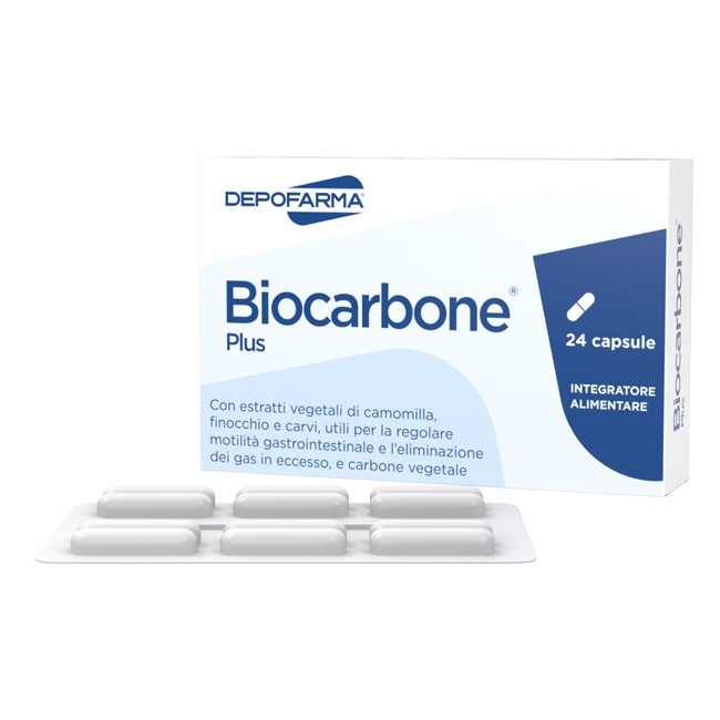 BIOCARBONE PLUS 24 CAPSULE BIOCARBONE PLUS 24 CAPSULE
