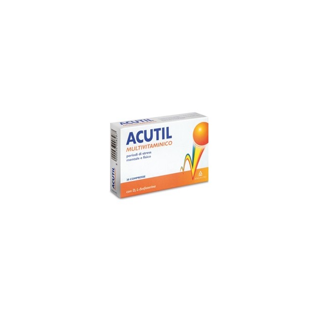 ACUTIL MULTIVITAMINICO 30 COMPRESSE ACUTIL MULTIVITAMINICO 30 COMPRESSE