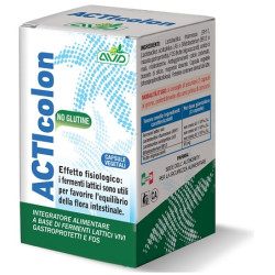 Acticolon Integratore Di Probiotici e Prebiotici 30 Capsule