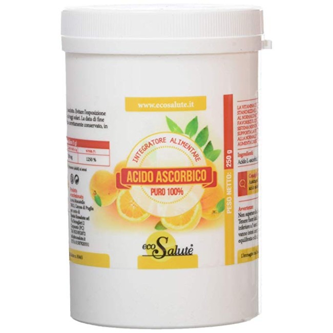 ACIDO ASCORBICO PURO 250 G ACIDO ASCORBICO PURO 250 G