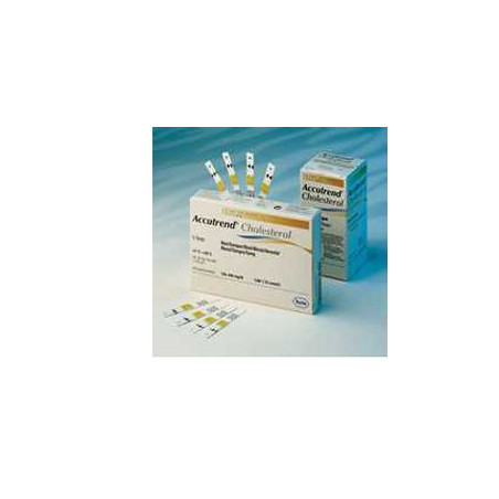 TEST COLESTEROLO TOTALE ACCUTREND CHOLESTEROL 5 PEZZI TEST COLESTEROLO TOTALE ACCUTREND CHOLESTEROL 5 PEZZI